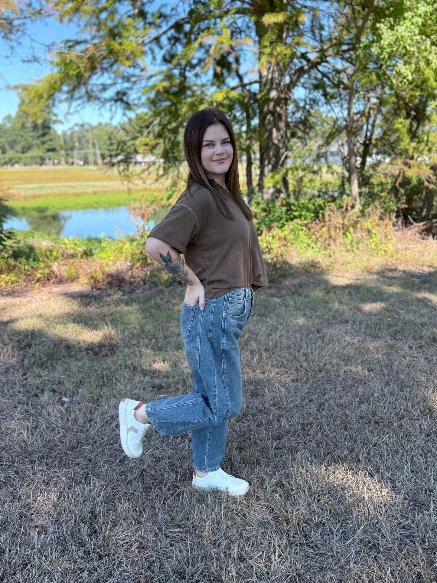 Everyday Barrel Jeans