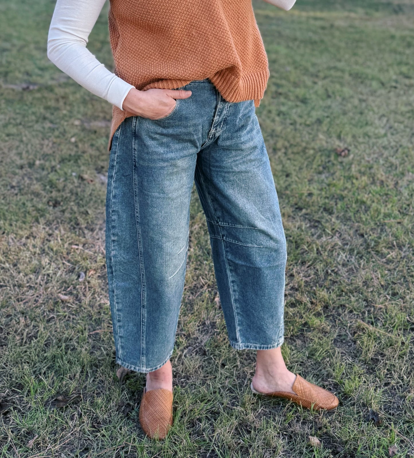 Everyday Barrel Jeans
