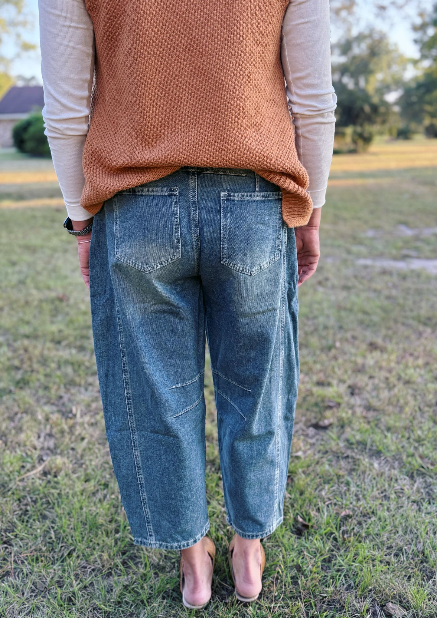 Everyday Barrel Jeans