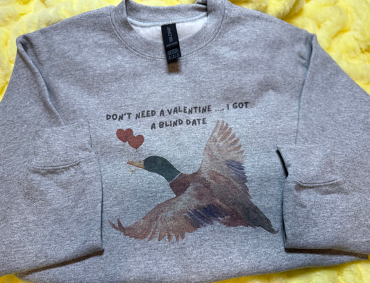 Blind Date- Duck- Sweatshirt