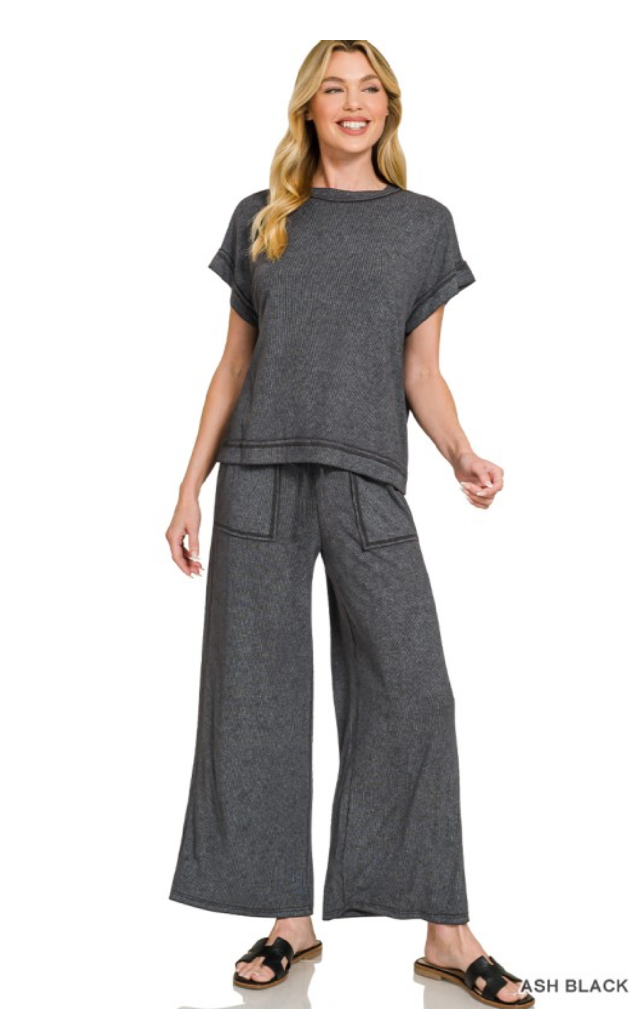 Lazy Sunday - Acid Wash set