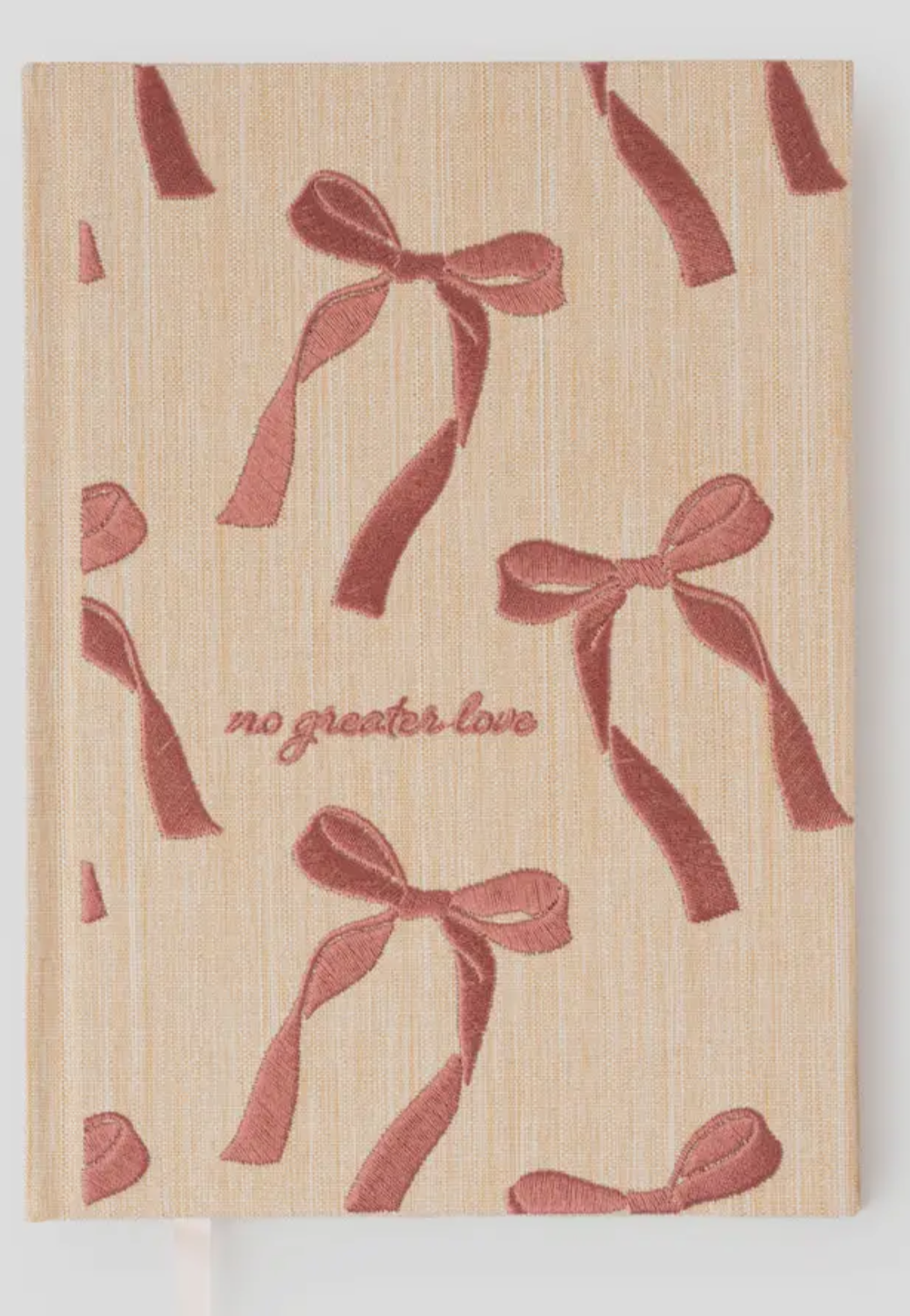 No Greater Love - Embroidered Planner